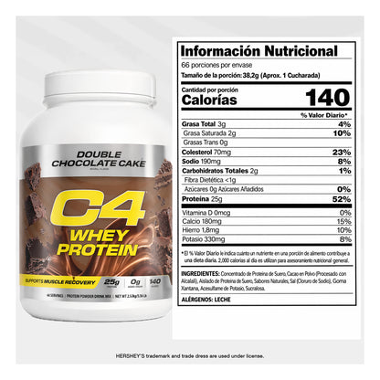 Proteina C4 WHEY 66 Servicios by CELLUCOR