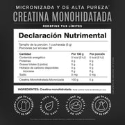 Creatina Monohidratada Sin Sabor by BIRDMAN