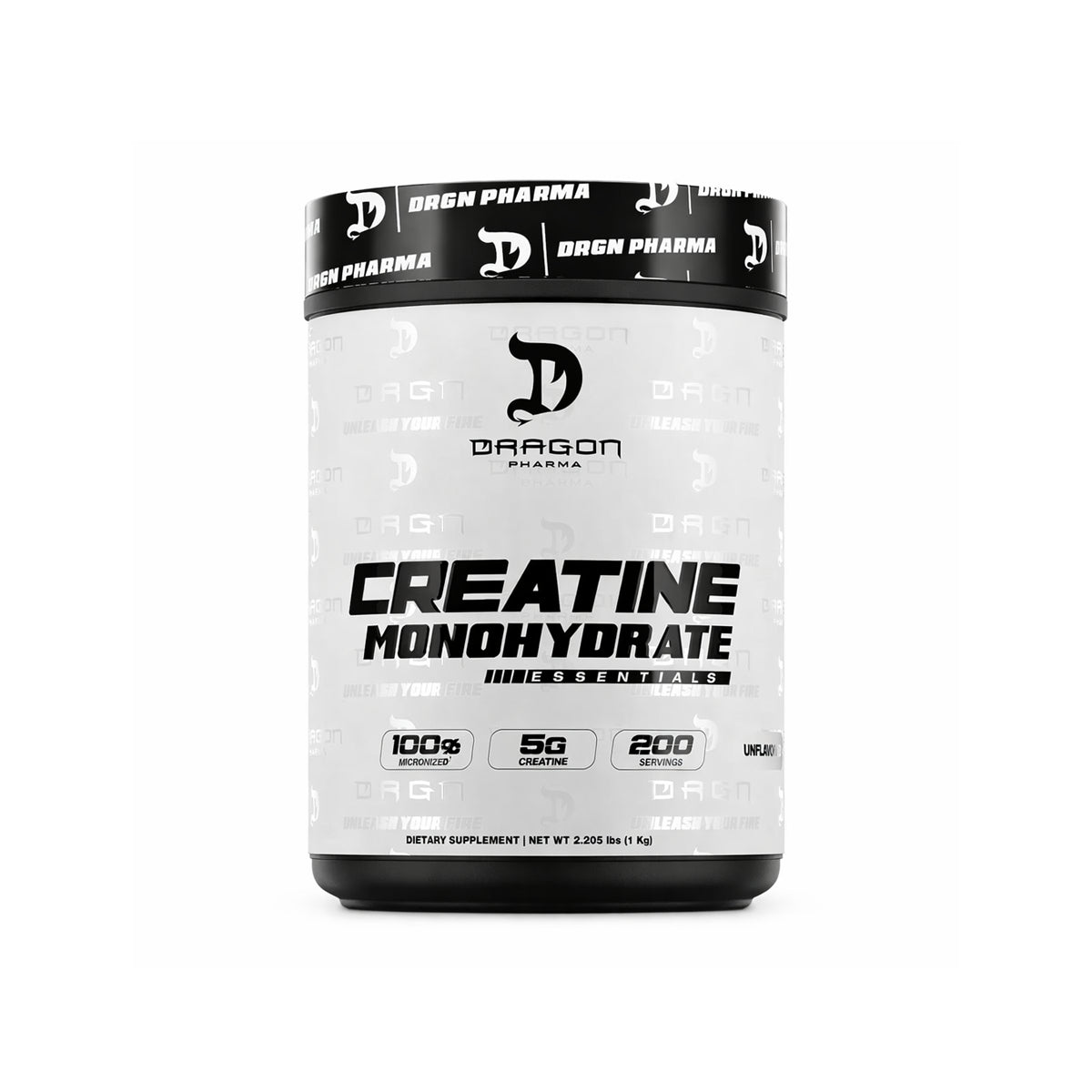 Creatina Micronizada 1 KG by DRAGON PHARMA