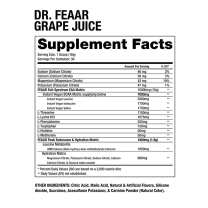 DR FEAAR 30 Servicios by DRAGON PHARMA