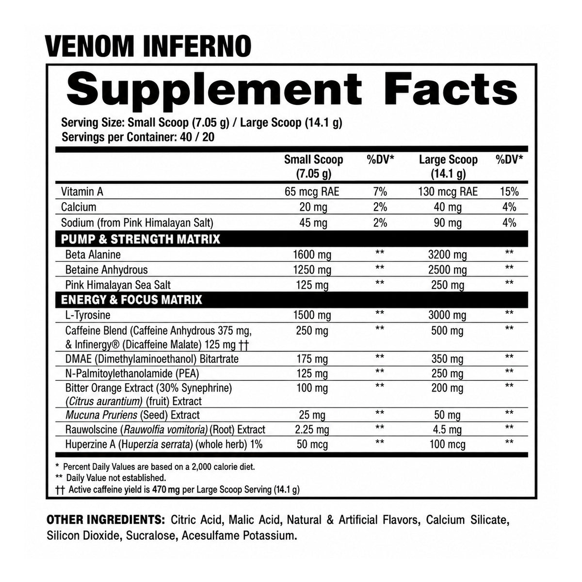 Venom INFERNO by DRAGON PHARMA