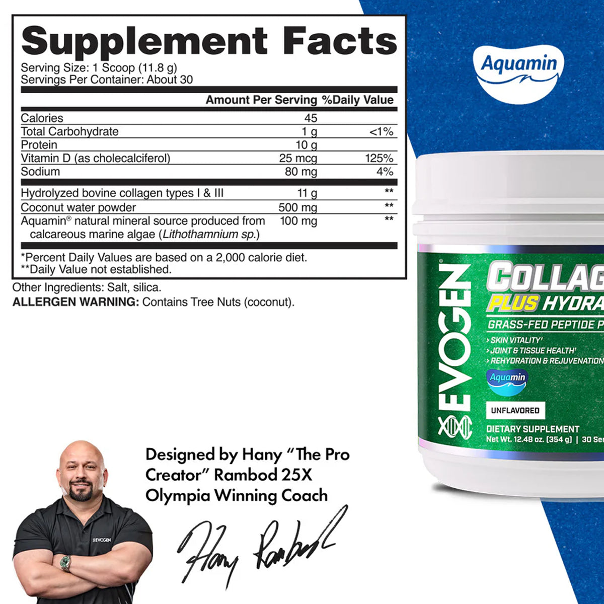 Colágeno + Mezcla de Electrólitos by EVOGEN