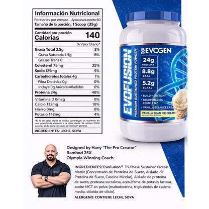 Proteina Evofusion 4 lbs aprox by EVOGEN