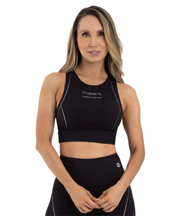Top Colombiano Saturn Black Silver by FIBER