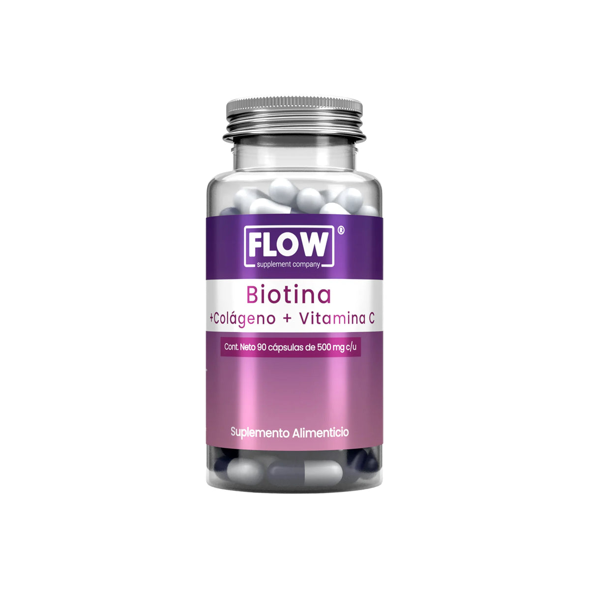 Biotina + Colágeno + Vitamina C by FLOW