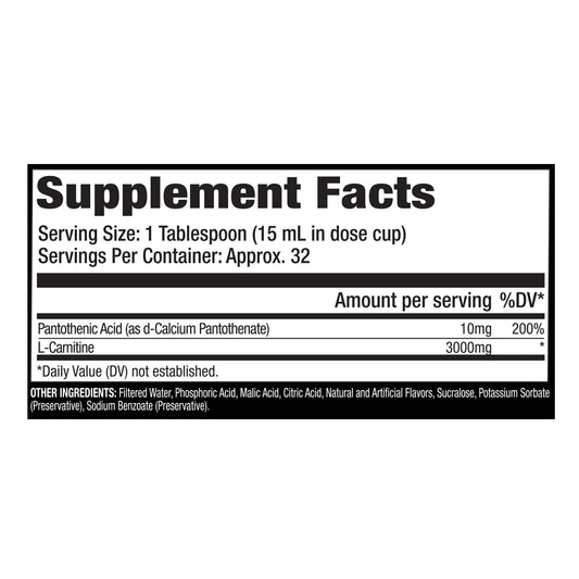 L-Carnitina 16 oz by GAT