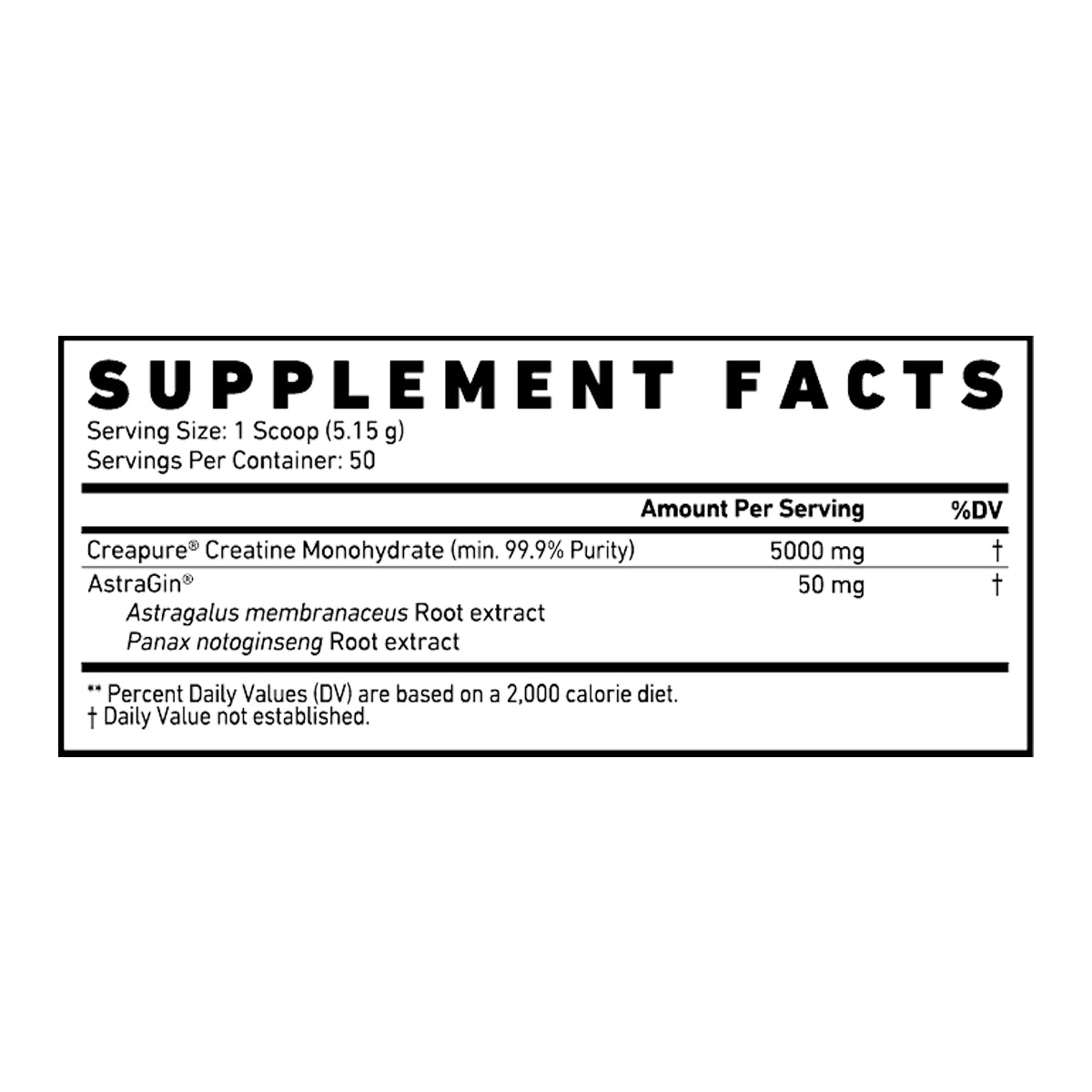 Creatina 50 Servicios by GHOST