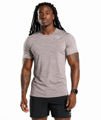 Arrival Marl T-Shirt Slim Fit by GYMSHARK