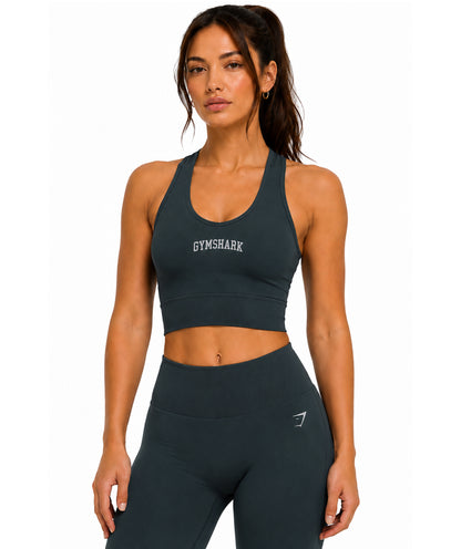 Everyday Seamless Graphic Crop Tank by GYMSHARK