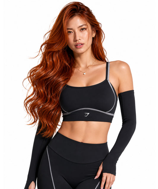 Icon 1 Trend Long Sleeve Top by GYMSHARK