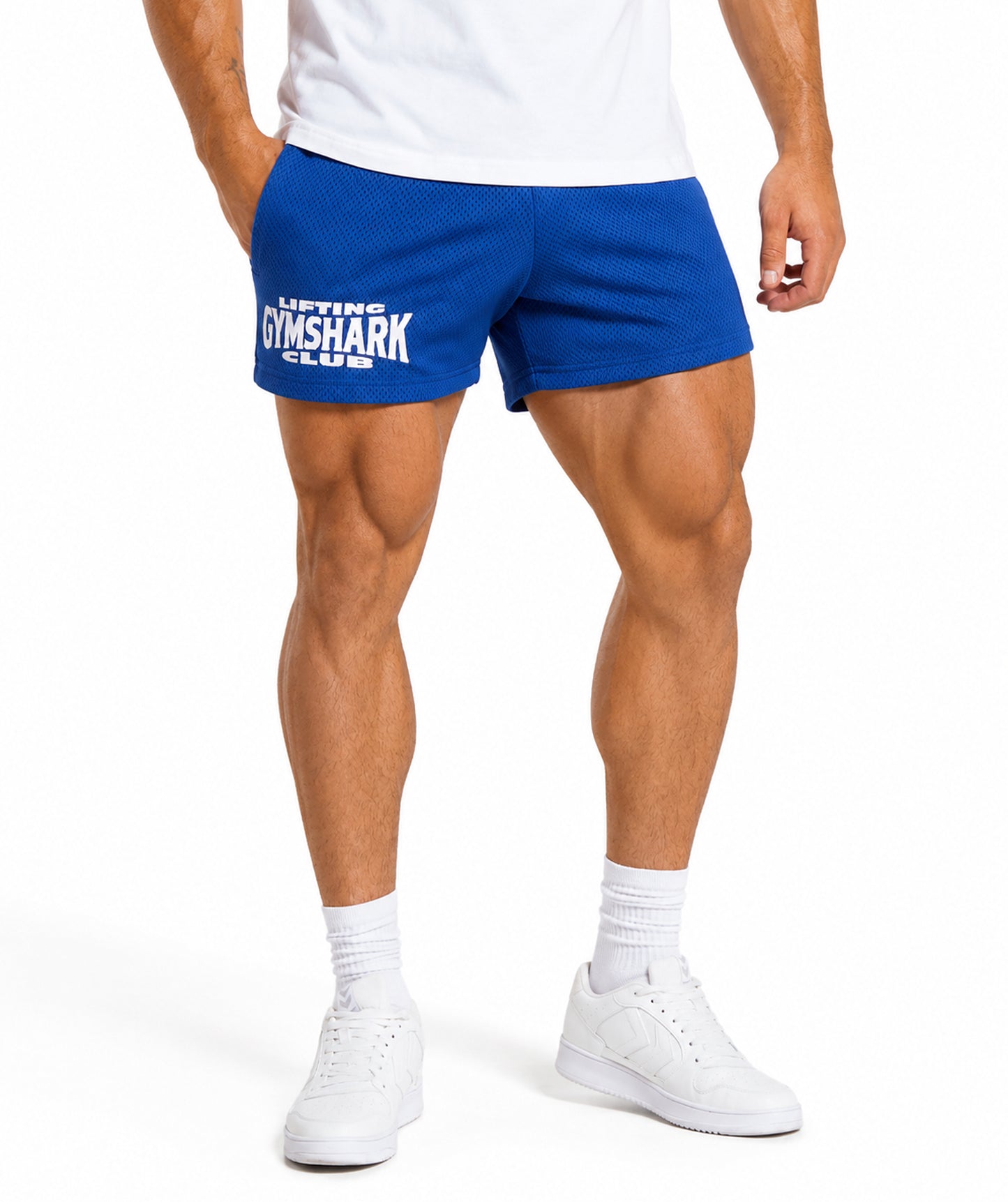 Lifting Club Mesh 5" Shorts by GYMSHARK