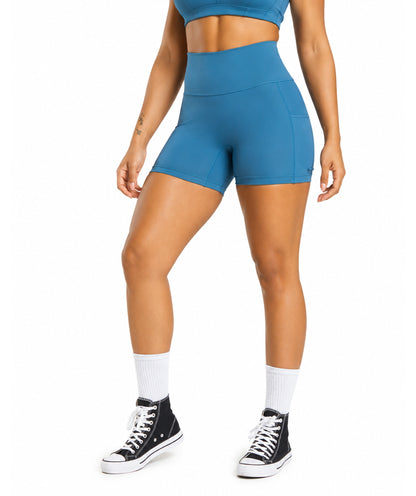 Legacy Logo Tight Shorts by GYMSHARK