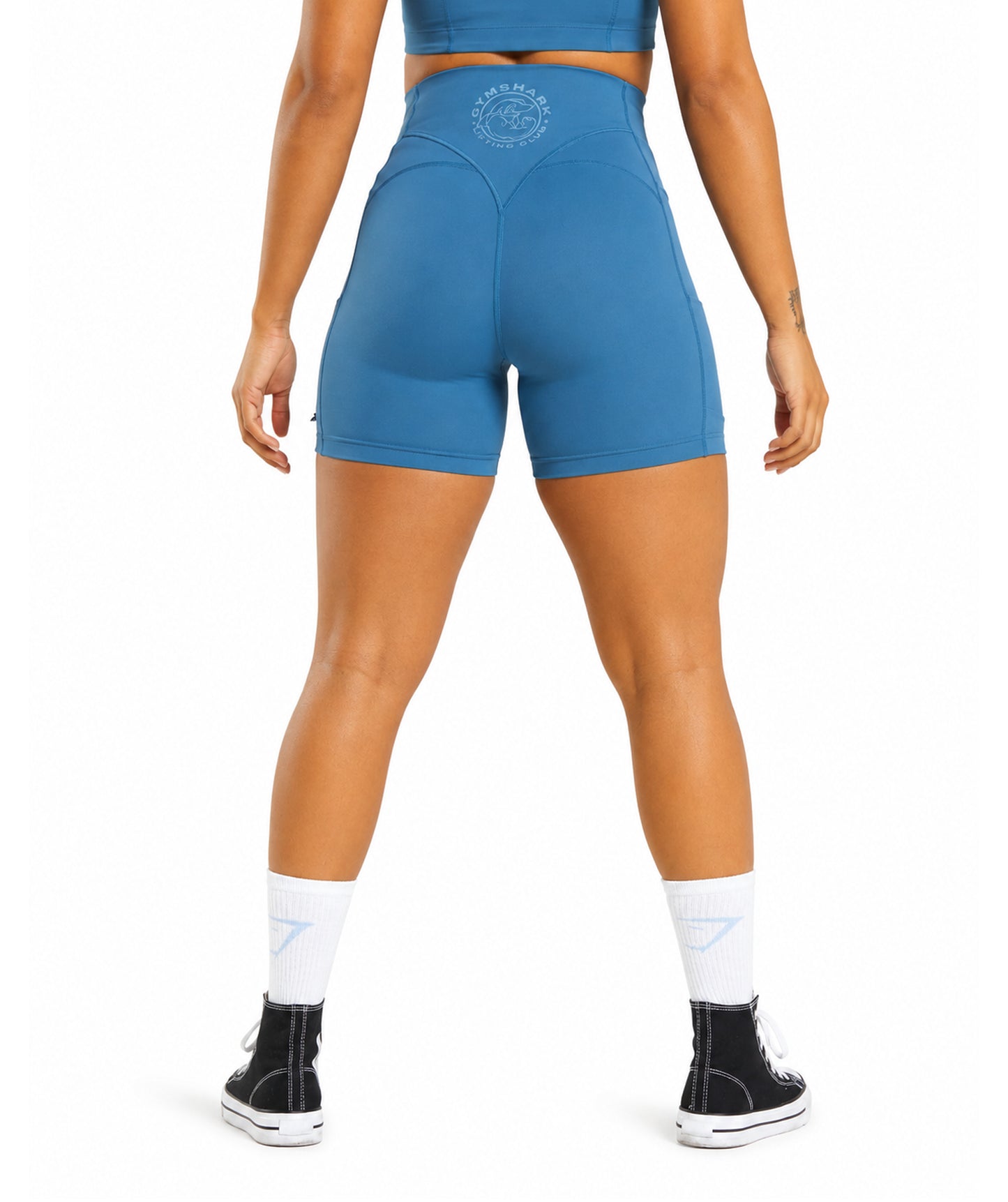 Legacy Logo Tight Shorts by GYMSHARK