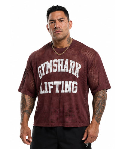 Mesh Oversized T-Shirt by GYMSHARK