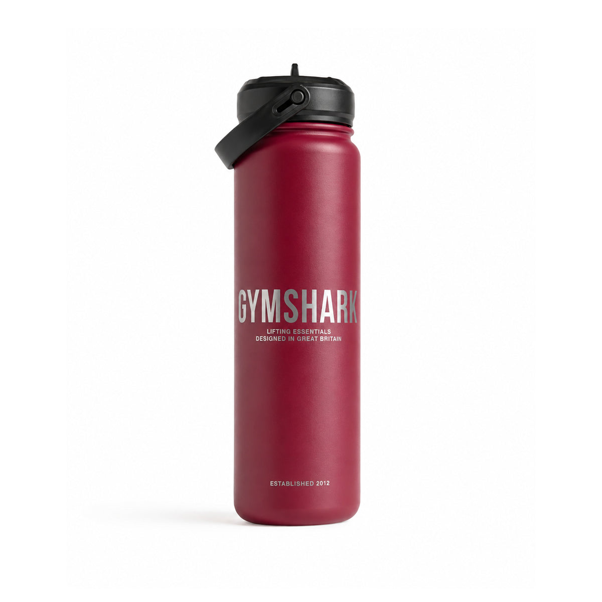 Metal Insulated Straw Bottle 24oz by GYMSHARK