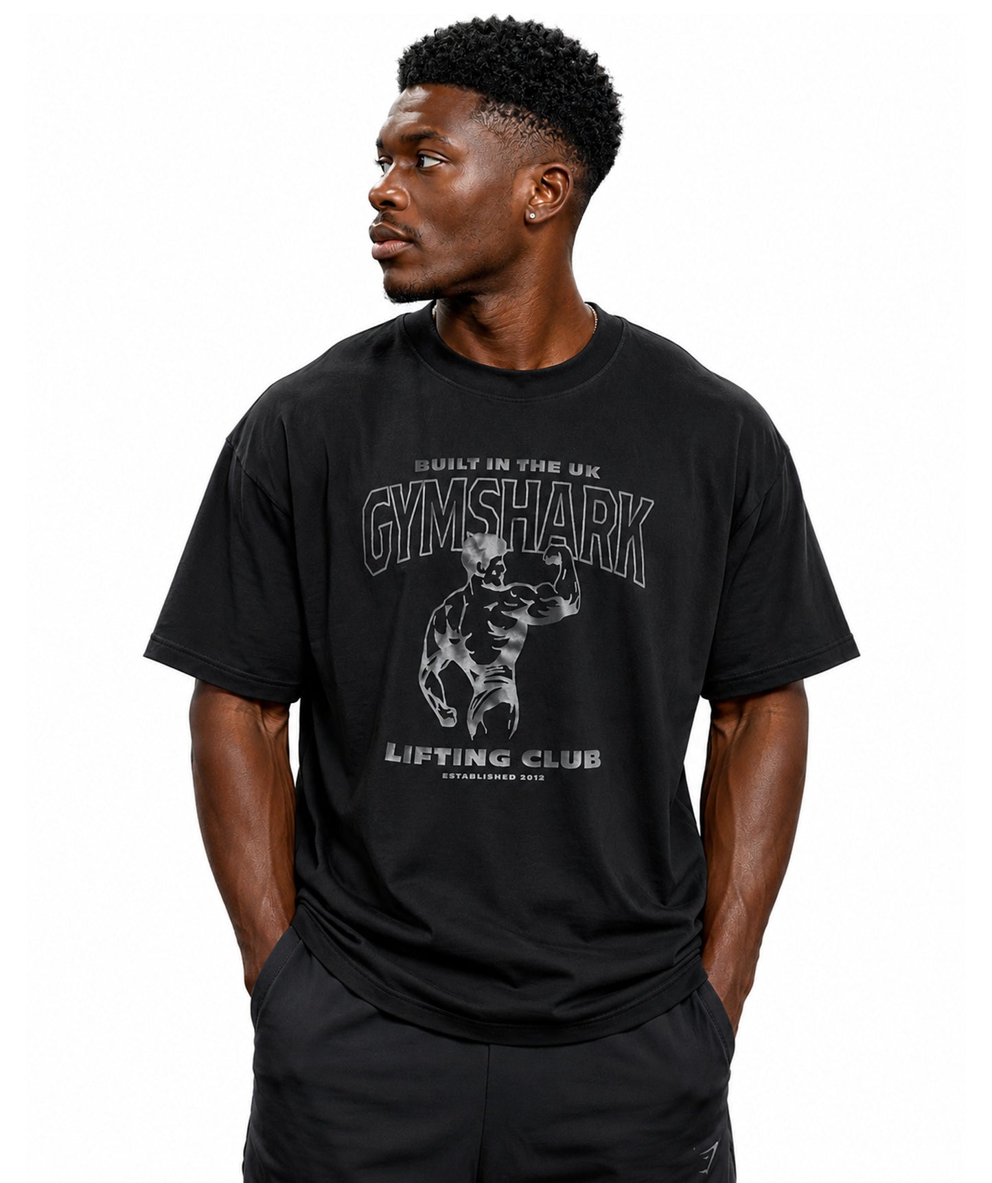 Oversize Built In The UK T-Shirt by GYMSHARK