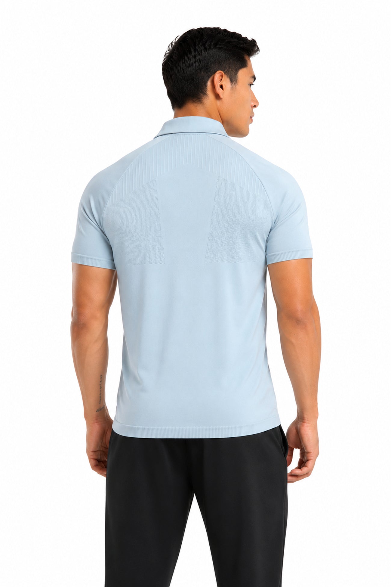 Seamless Polo T-Shirt by GYMSHARK