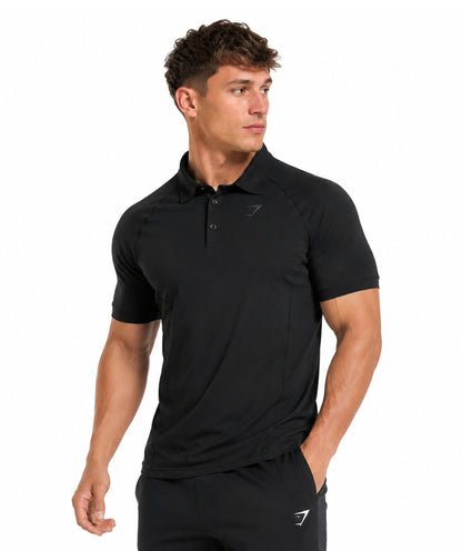 Seamless Polo T-Shirt by GYMSHARK