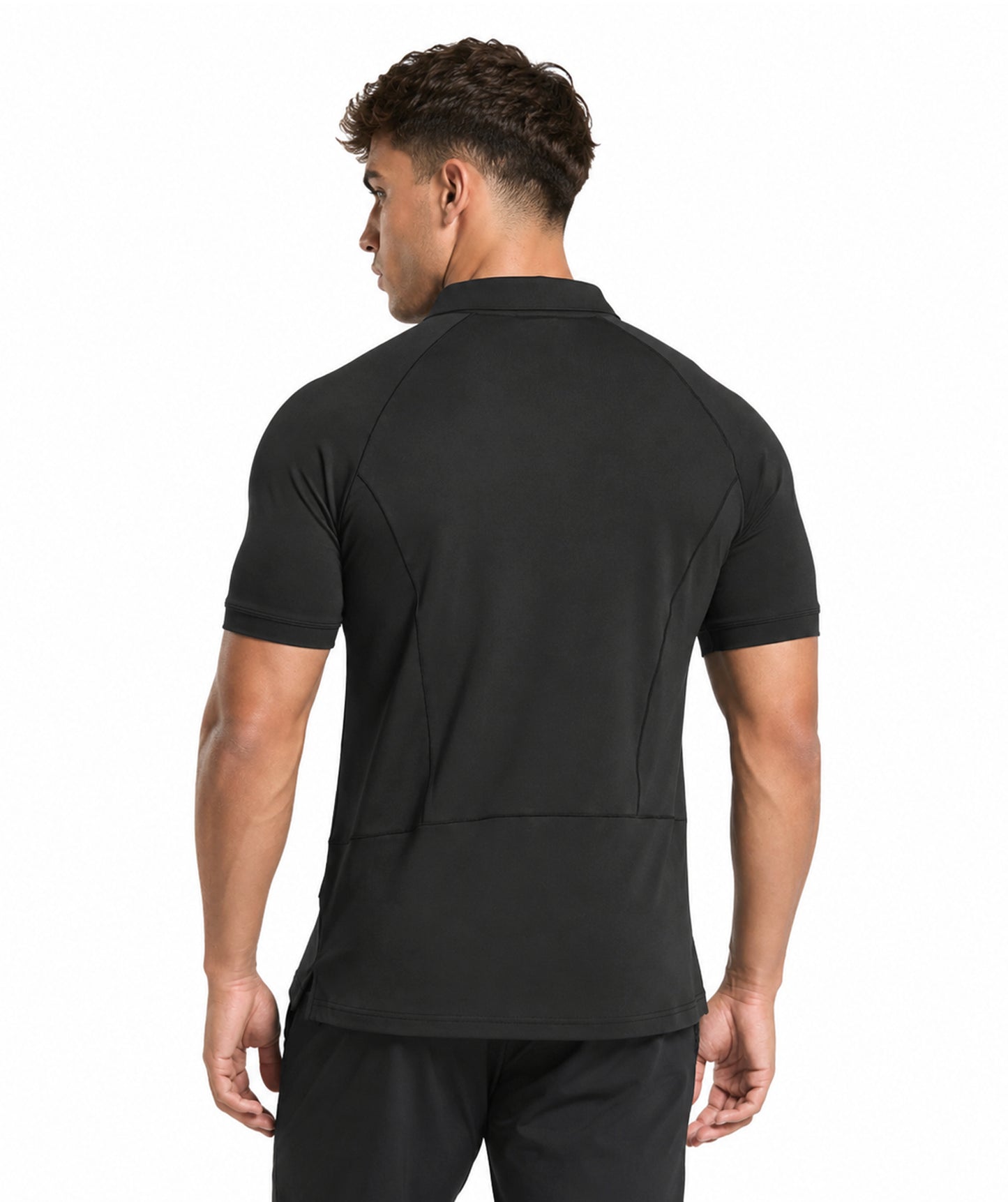 Seamless Polo T-Shirt by GYMSHARK