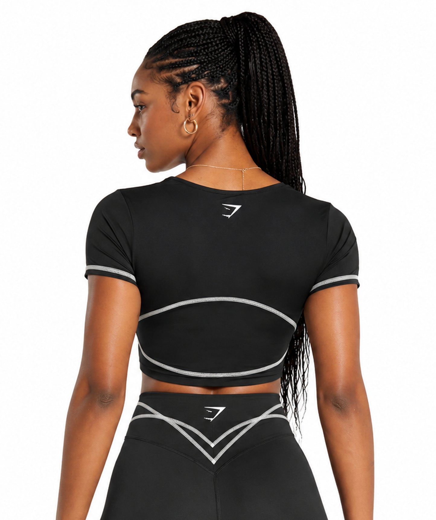 Stitch Feature Crop Top by GYMSHARK