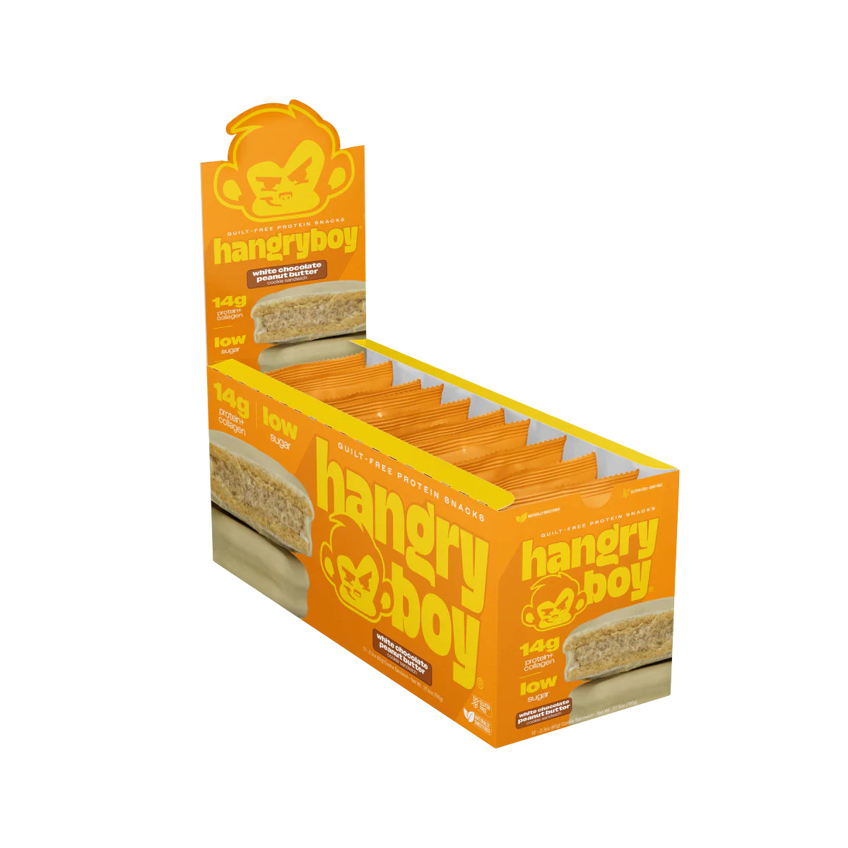 12 Pack Galleta de Proteína by HANGRYBOY