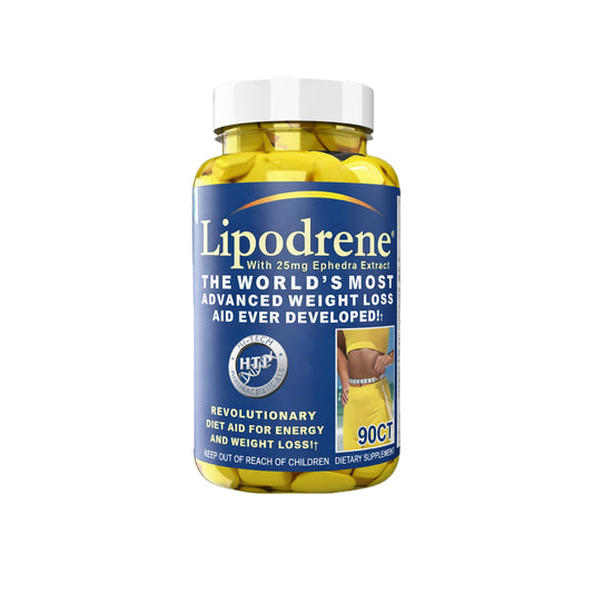 Lipodrene Amarillas 90 Tabletas by HTP