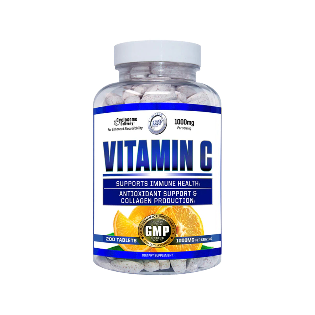 Vitamina C 200 Tabs by HTP