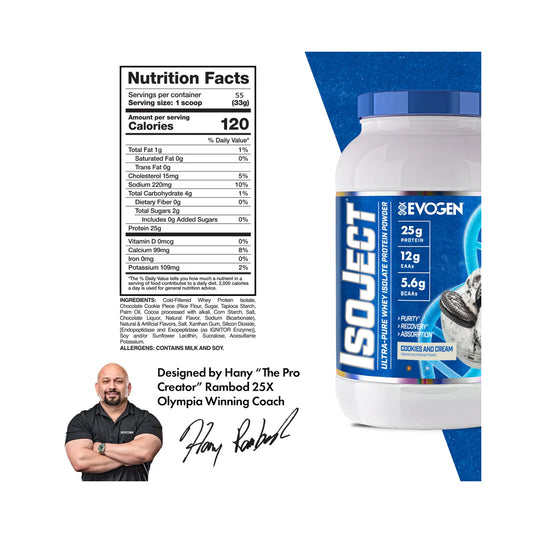 Isoject 4 lbs by EVOGEN