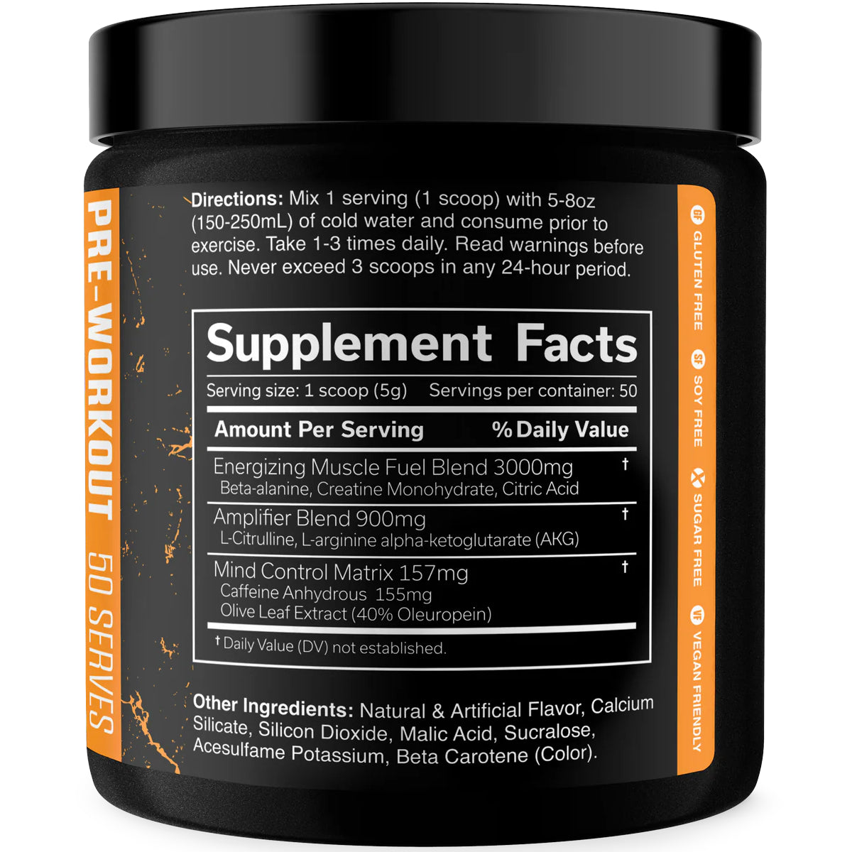 The Curse Pre Entreno 50 Servicios by JNX Sports