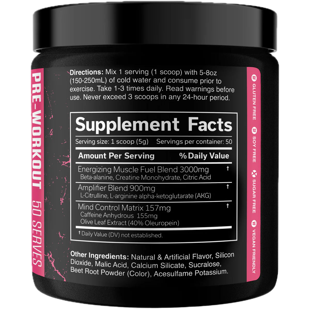 The Curse Pre Entreno 50 Servicios by JNX Sports