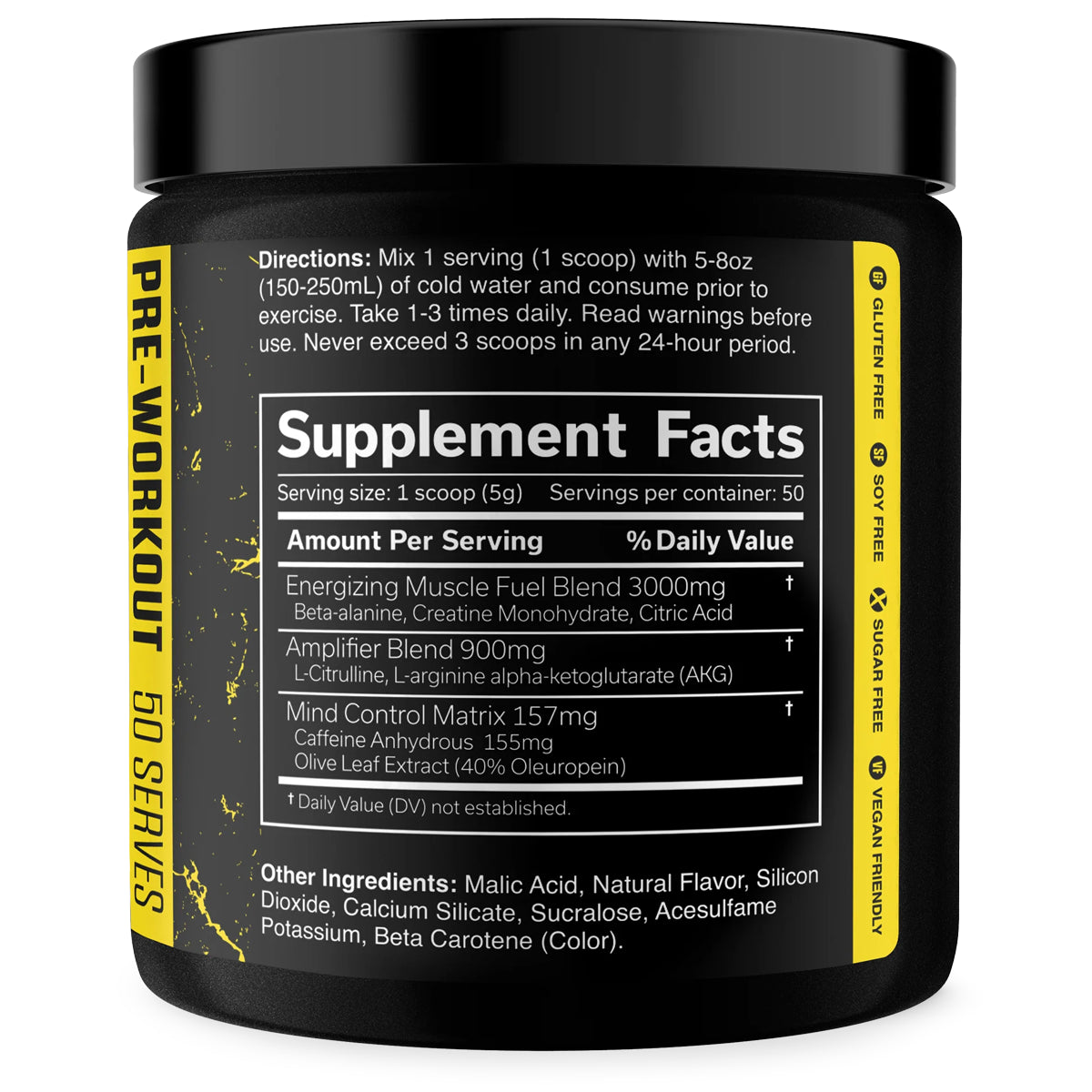 The Curse Pre Entreno 50 Servicios by JNX Sports