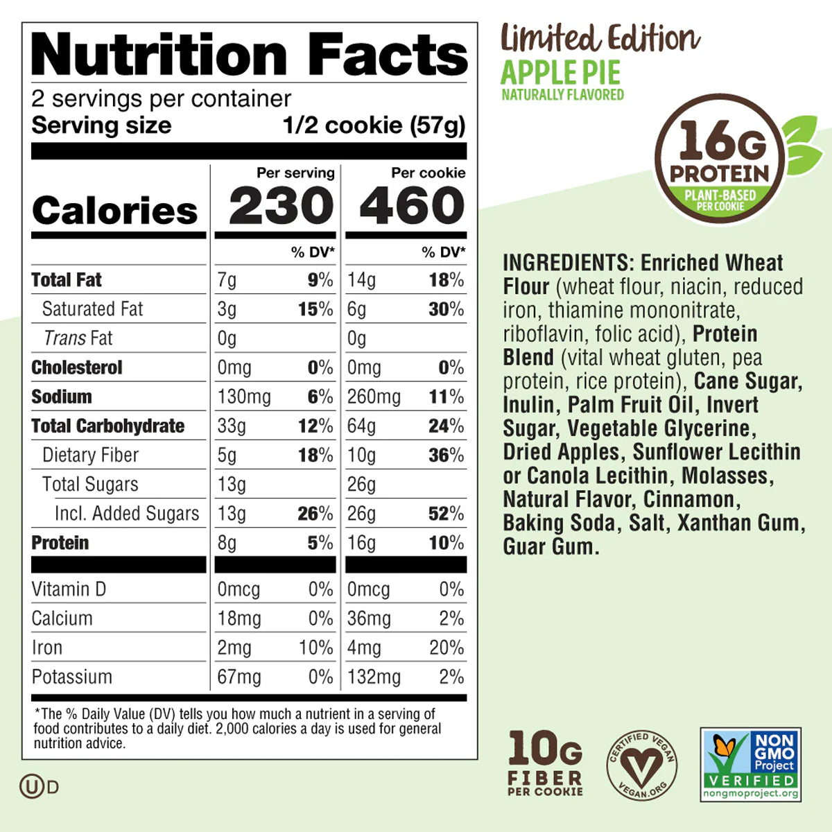 12 Pack Galleta COMPLETE COOKIE by LENNY&LARRY'S