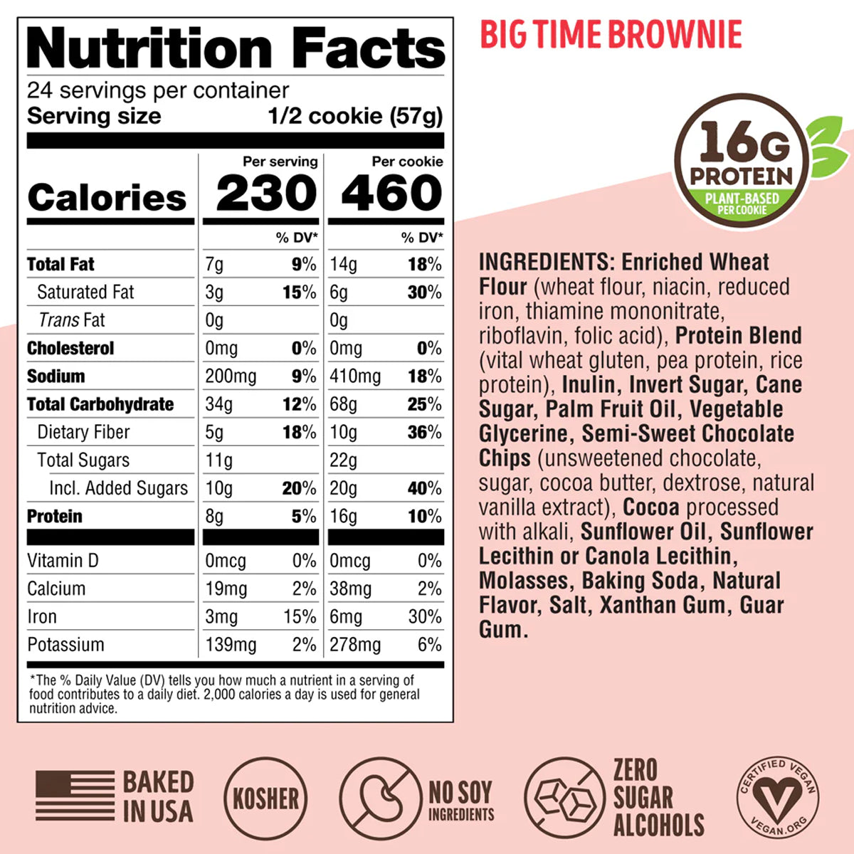 12 Pack Galleta COMPLETE COOKIE by LENNY&LARRY'S