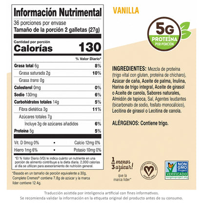 Galletas de Proteína COMPLETE CREMES by LENNY & LARRY'S