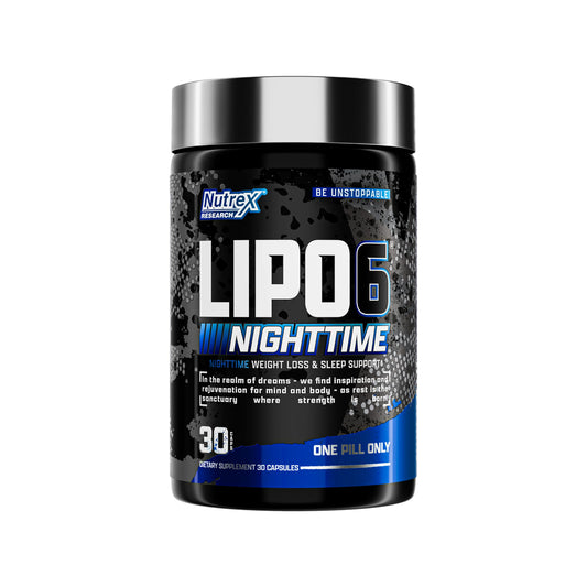 Lipo 6 NIGHTTIME 30 Capsulas by NUTREX
