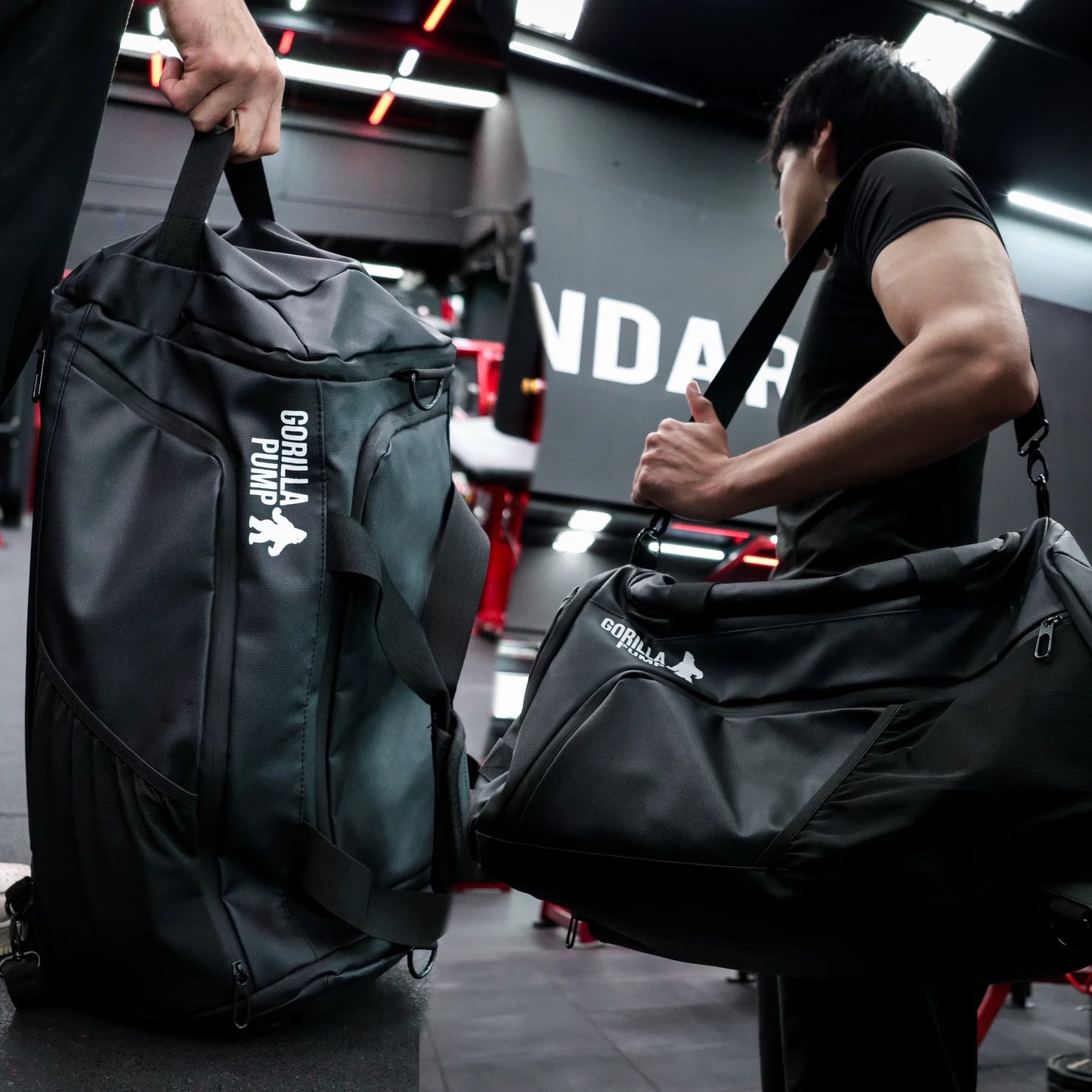 Maleta Duffle Bag Negra by GORILLA PUMP