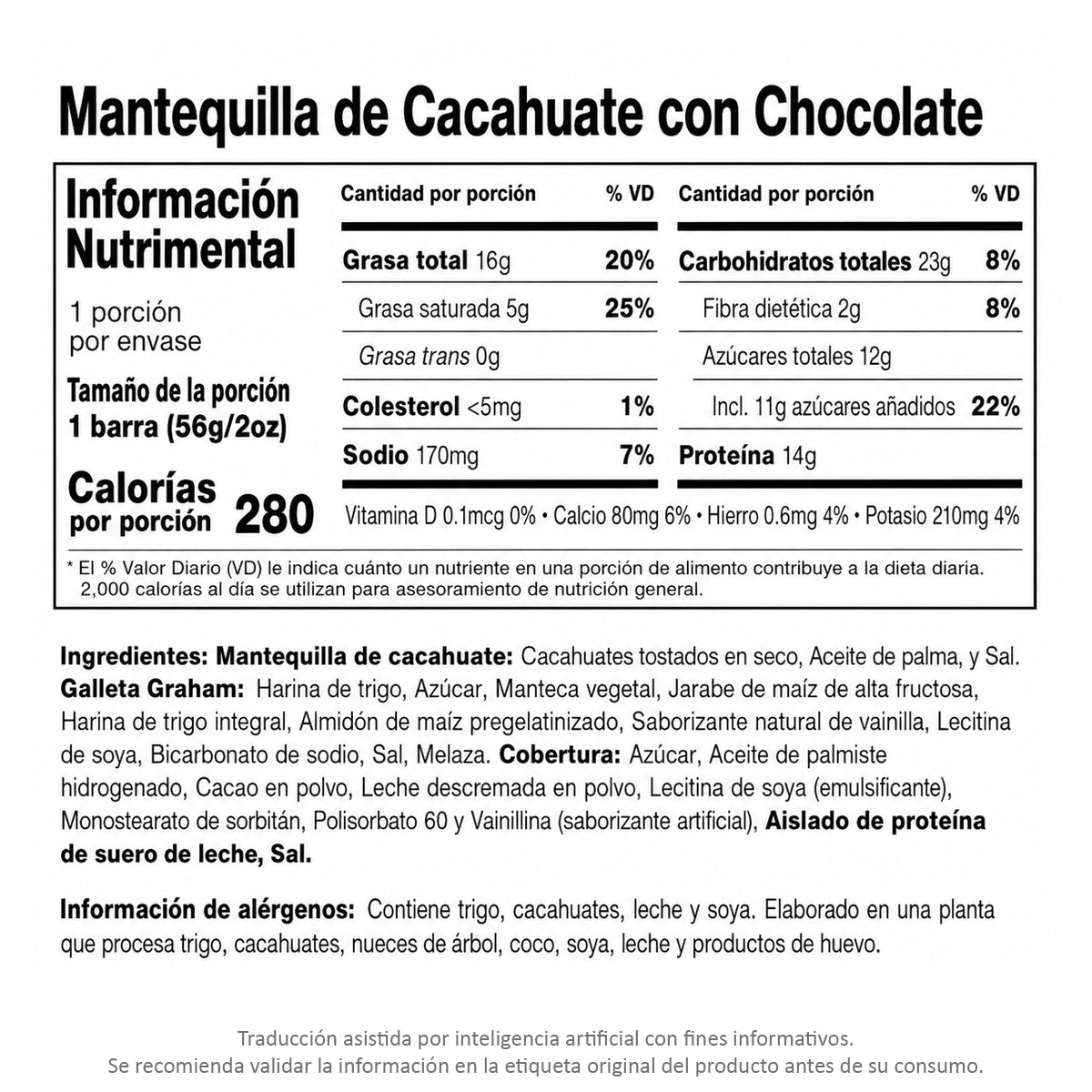 Barra de Proteina MUSCLE SANDWICH by MUSCLE FOODS