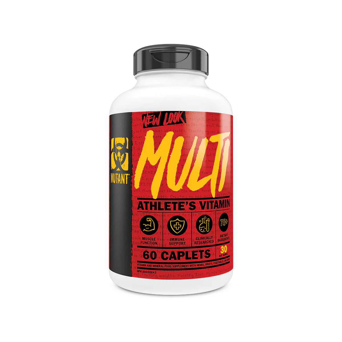 Multi Athlete's Vitamins 60 Tabs by MUTANT