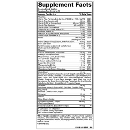 Multi Athlete's Vitamins 60 Tabs by MUTANT