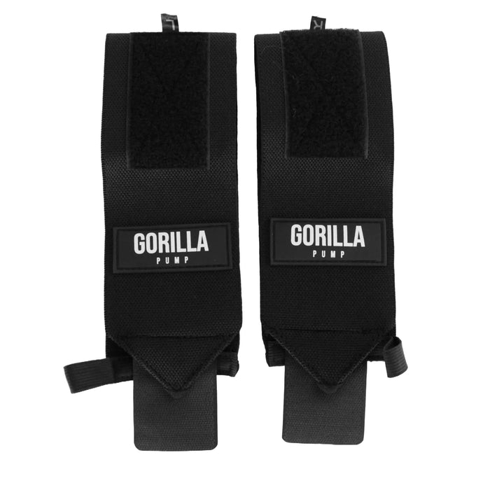 Muñequeras Negras by GORILLA PUMP