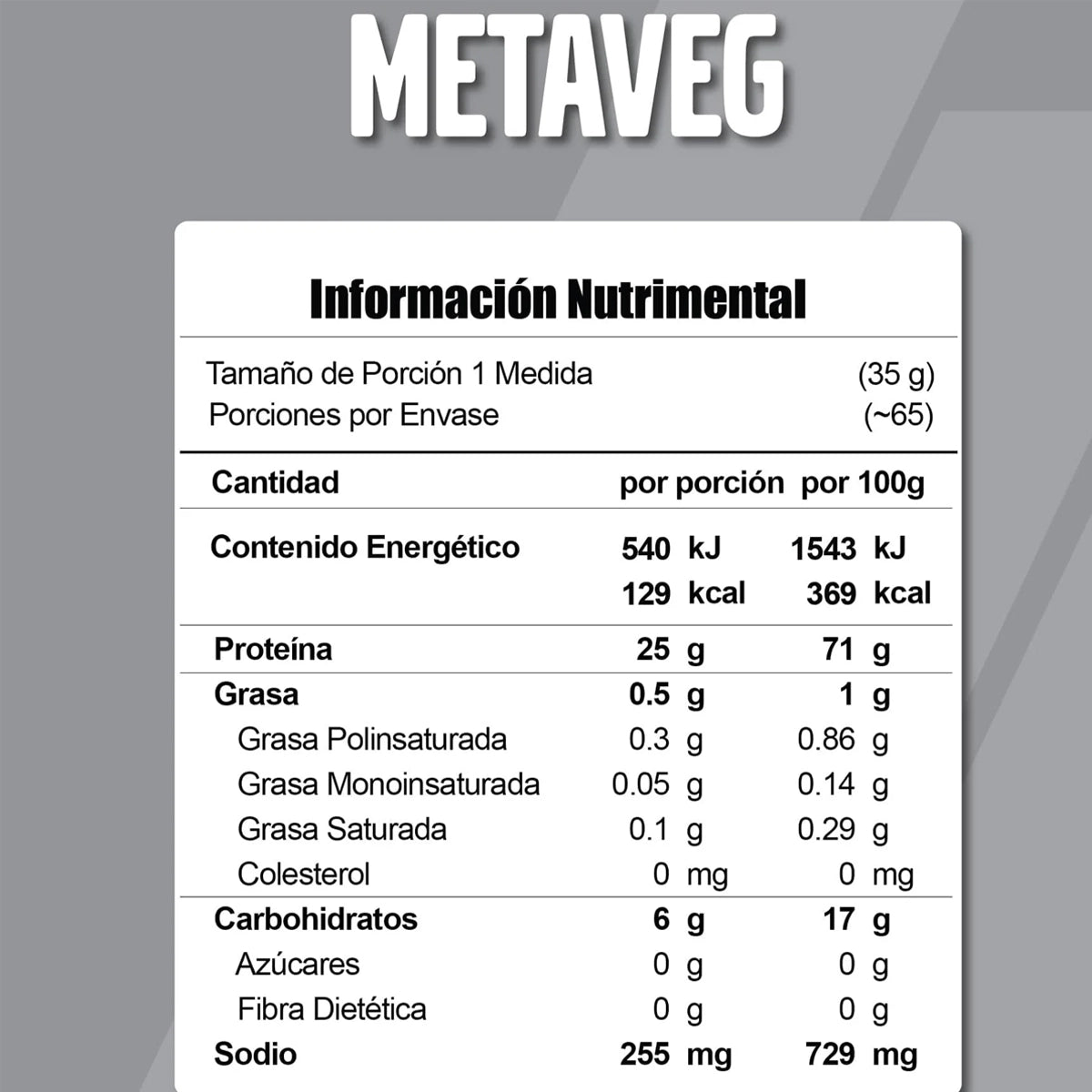 Meta Veg 5 lbs by META NUTRITION