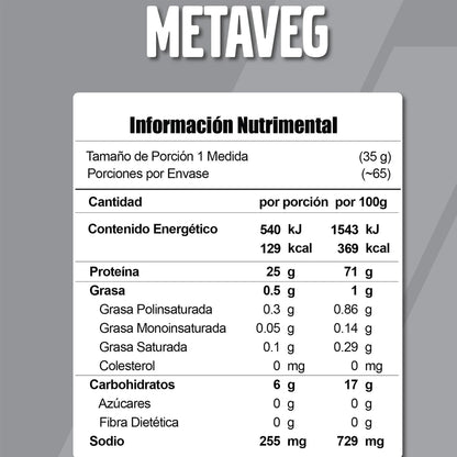 Meta Veg 5 lbs by META NUTRITION