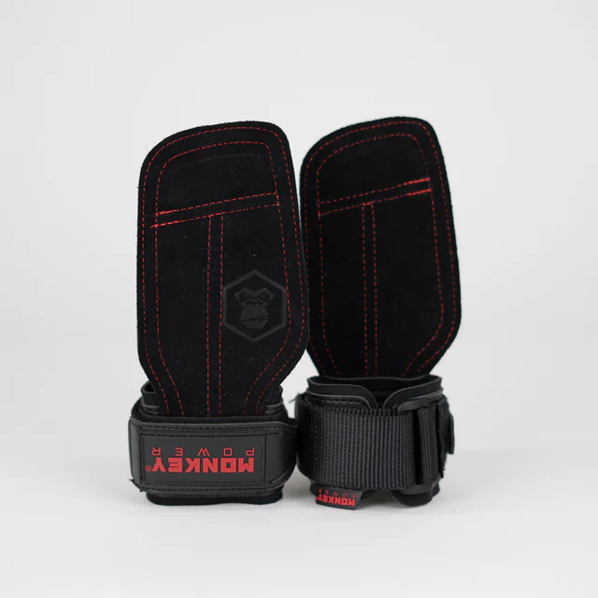 Straps Lifting Negros/Rojo by MONKEY POWER