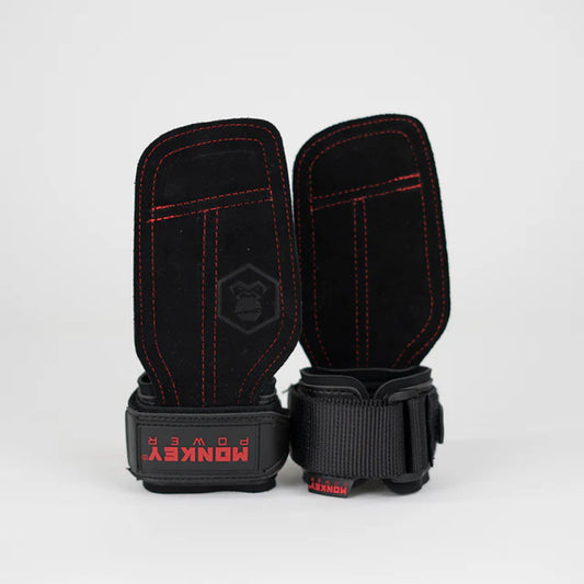 Straps Lifting Negros/Rojo by MONKEY POWER