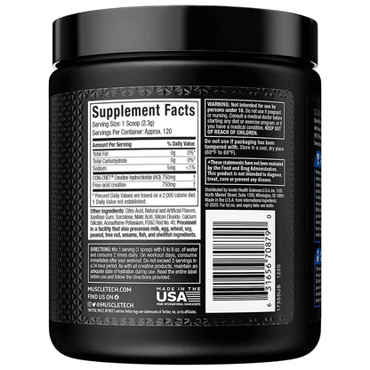 CELLTECH Creatina HCL+ 120 Servicios by MUSCLETECH