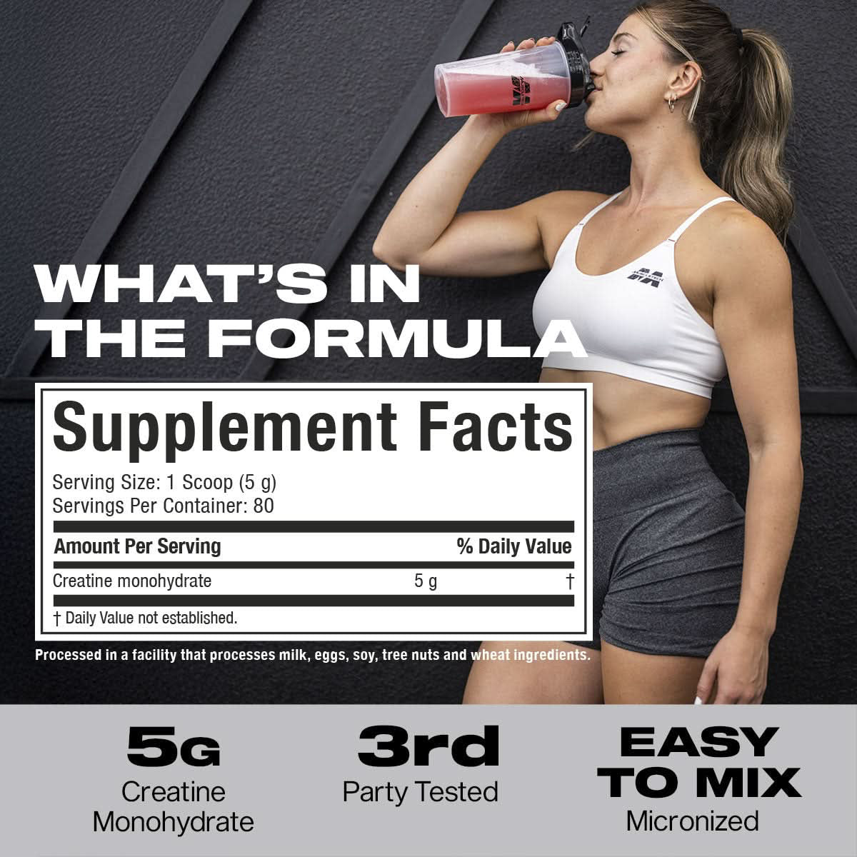 Creatina Micronizada PLATINUM by Muscletech