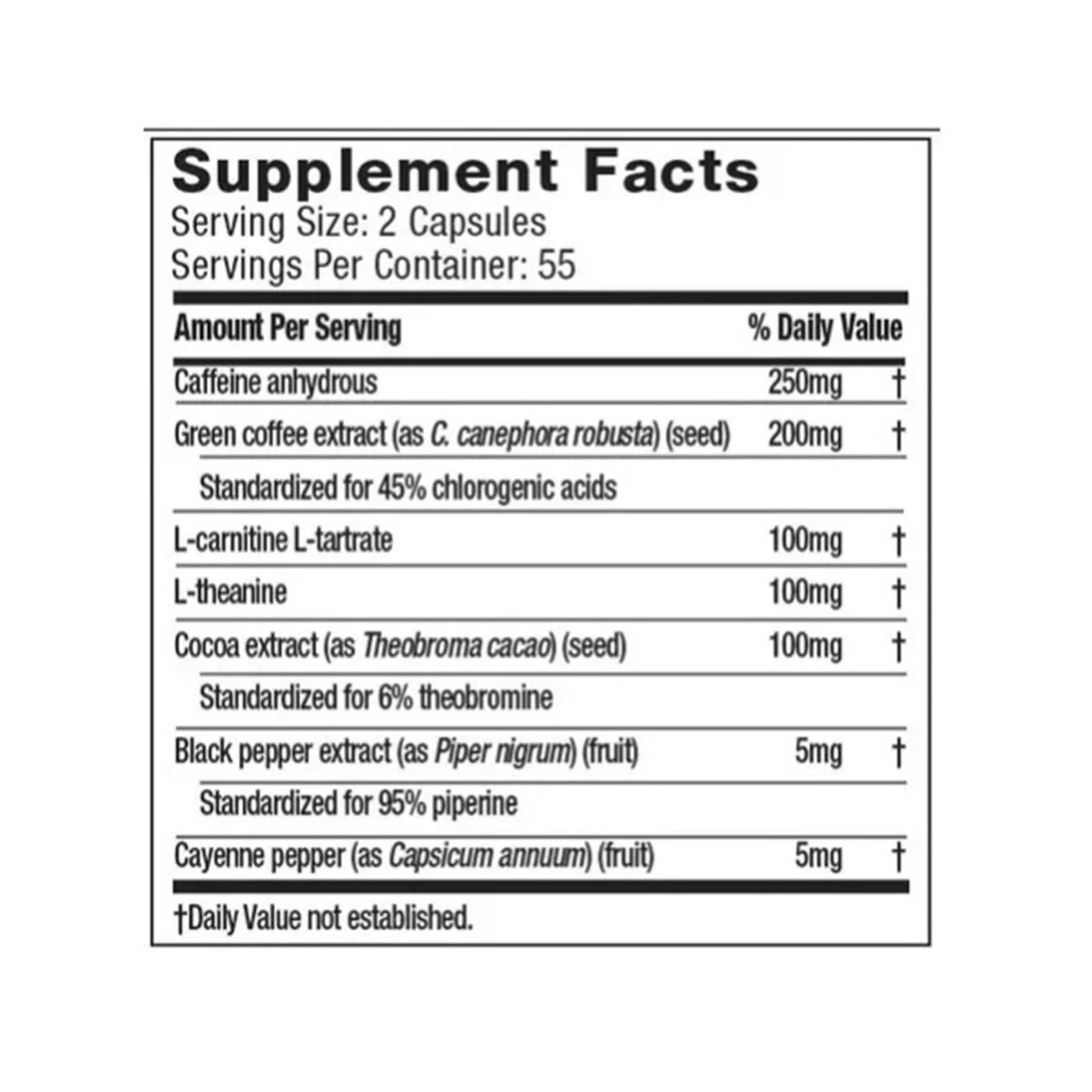 Hydroxycut Hardcore Elite 110 Caps by MUSCLETECH
