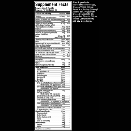 Multi Vitaminas PLATINUM by MUSCLETECH
