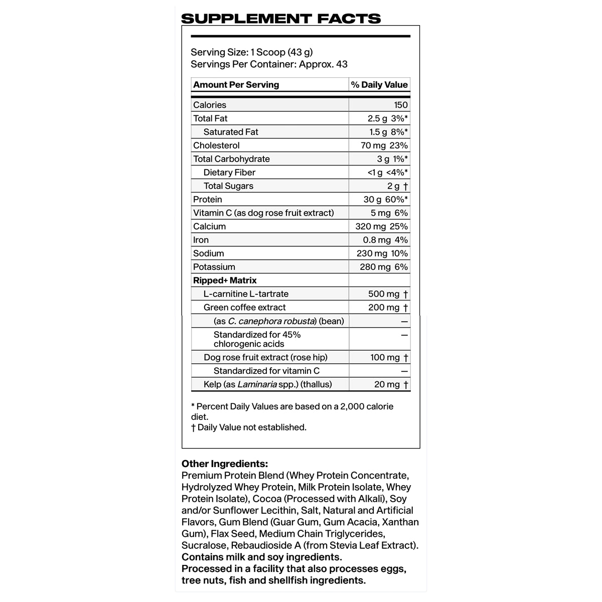 Proteina Nitrotech RIPPED 4 lbs by MUSCLETECH