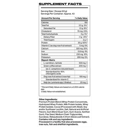 Proteina Nitrotech RIPPED 4 lbs by MUSCLETECH